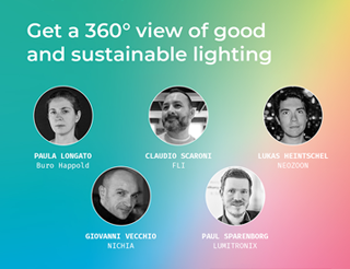 ウェビナー開催のご案内：「Get a 360° view of good and sustainable lighting」